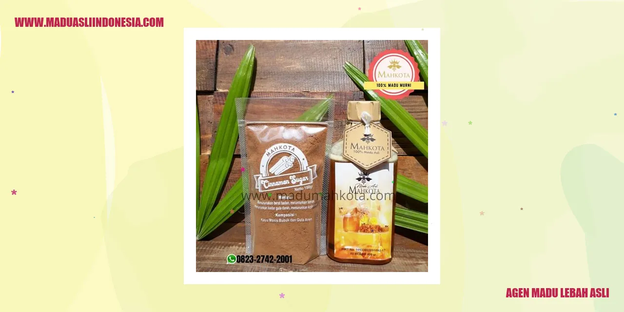 Agen Madu Lebah Asli