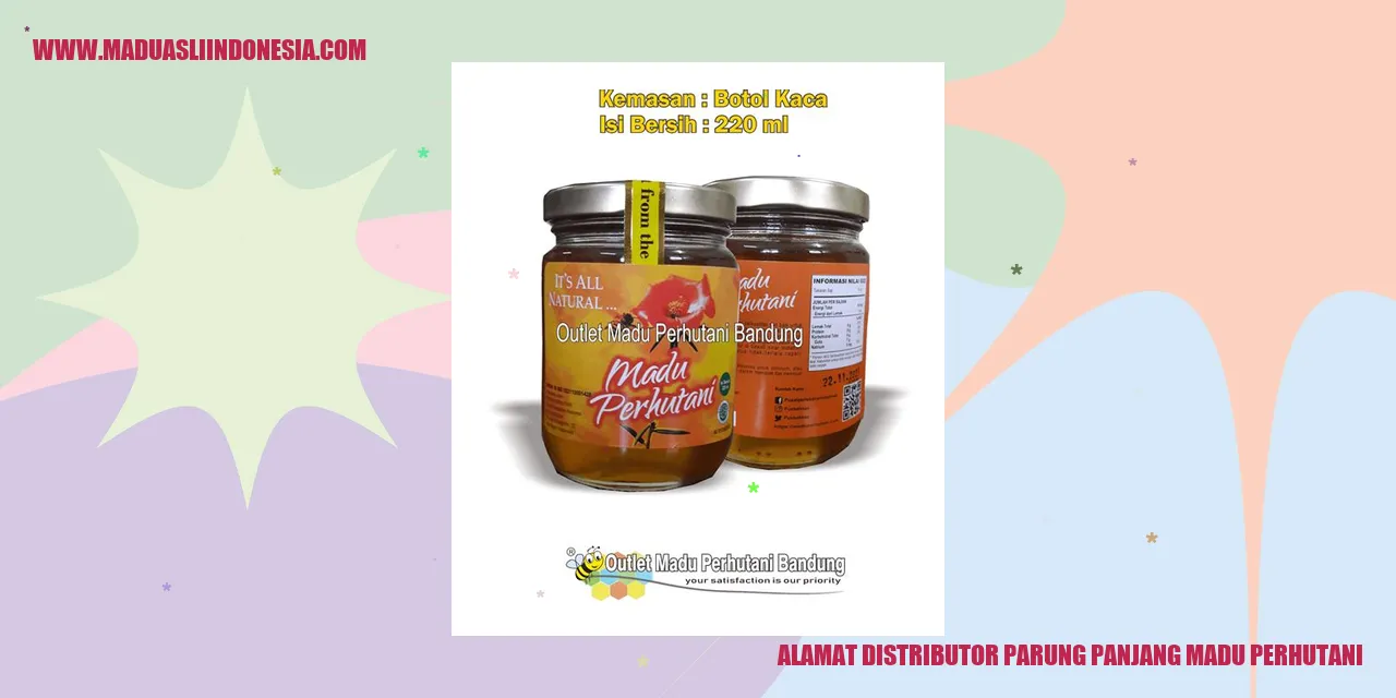 Distributor Madu Parung Panjang Madu Perhutani