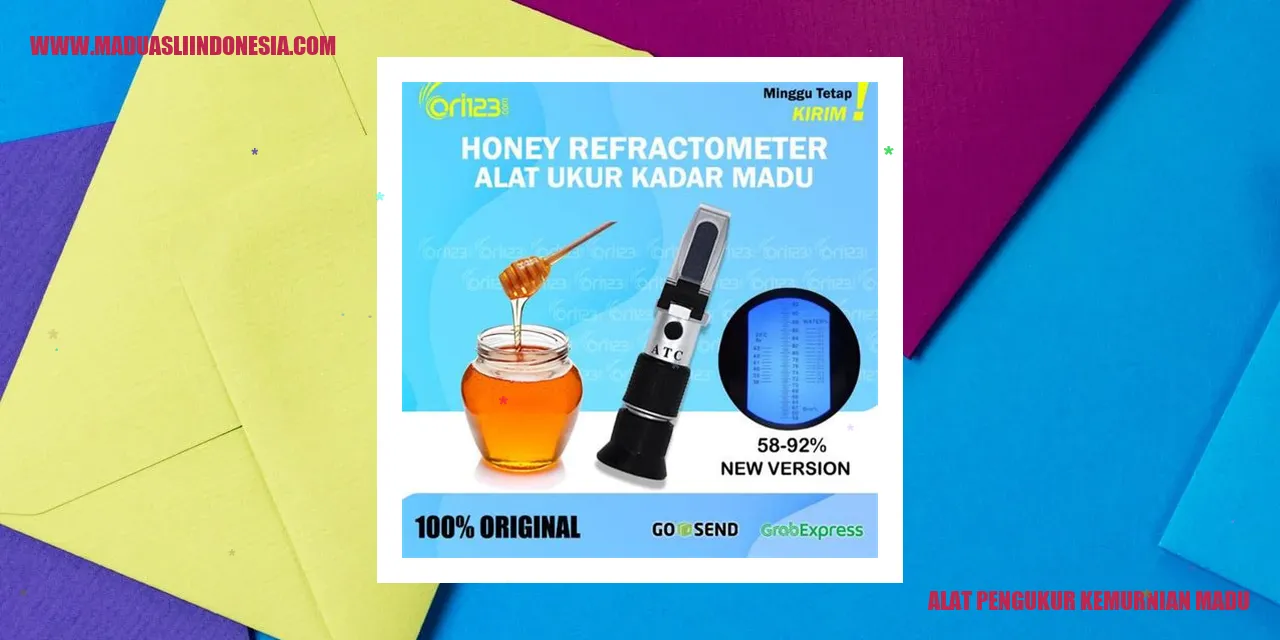 Alat Pengukur Kemurnian Madu