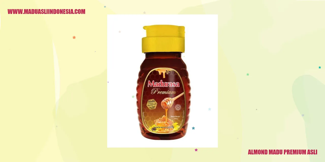 almond madu premium asli