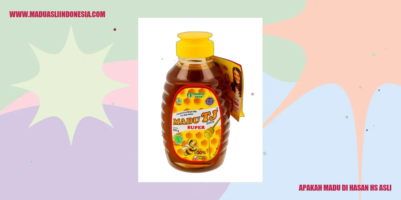 Madu di Hasan HS