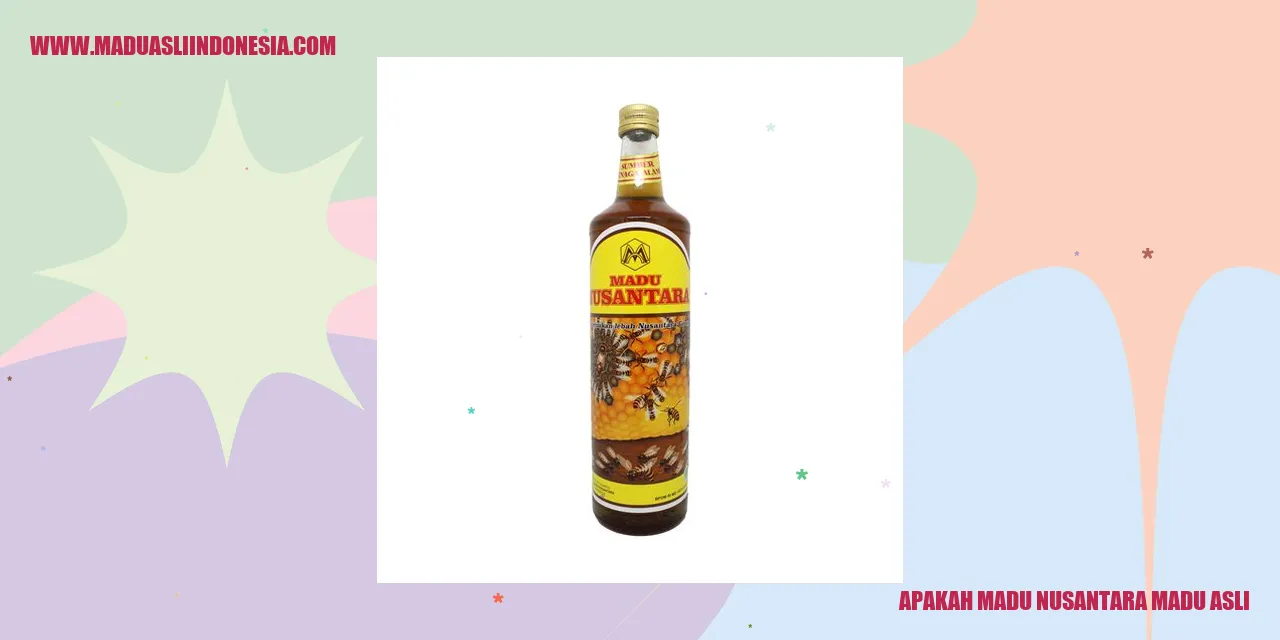 Madu Asli Indonesia