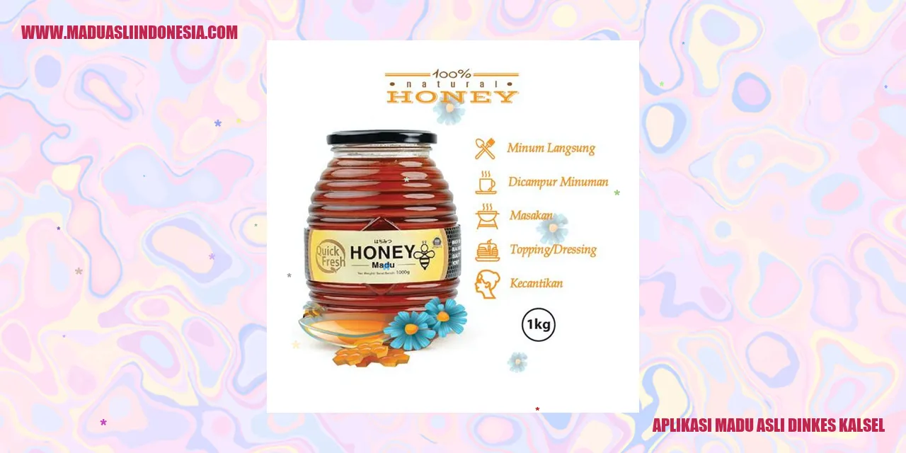 Aplikasi Madu Asli Dinkes Kalsel