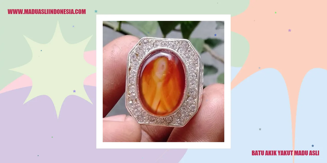 Batu Akik Yakut Madu Asli