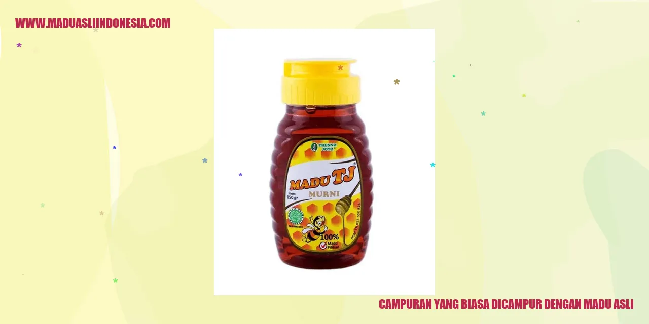 Madu Asli Indonesia