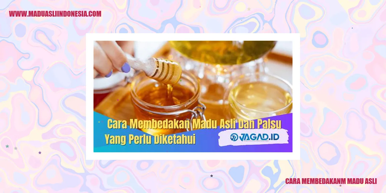 Kemasan Madu Asli