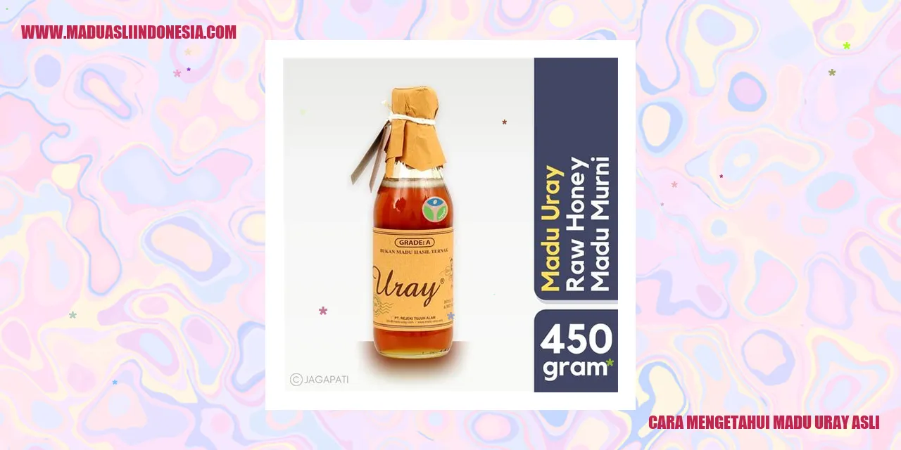 Gambar Kemasan Madu Uray Asli
