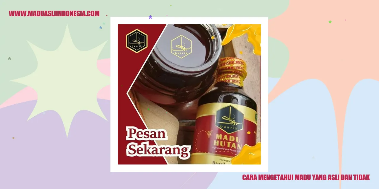 Kemasan Madu Asli