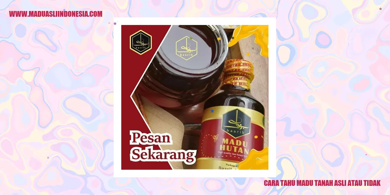 Madu Asli