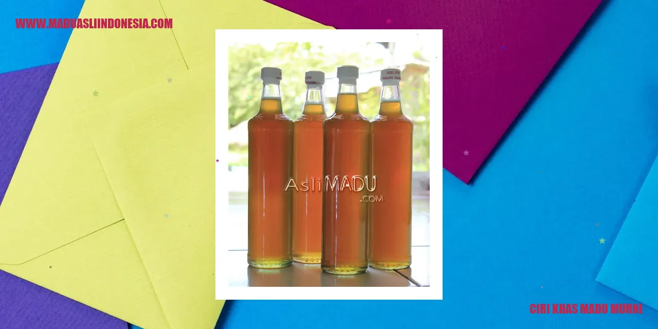 Warna Madu Murni