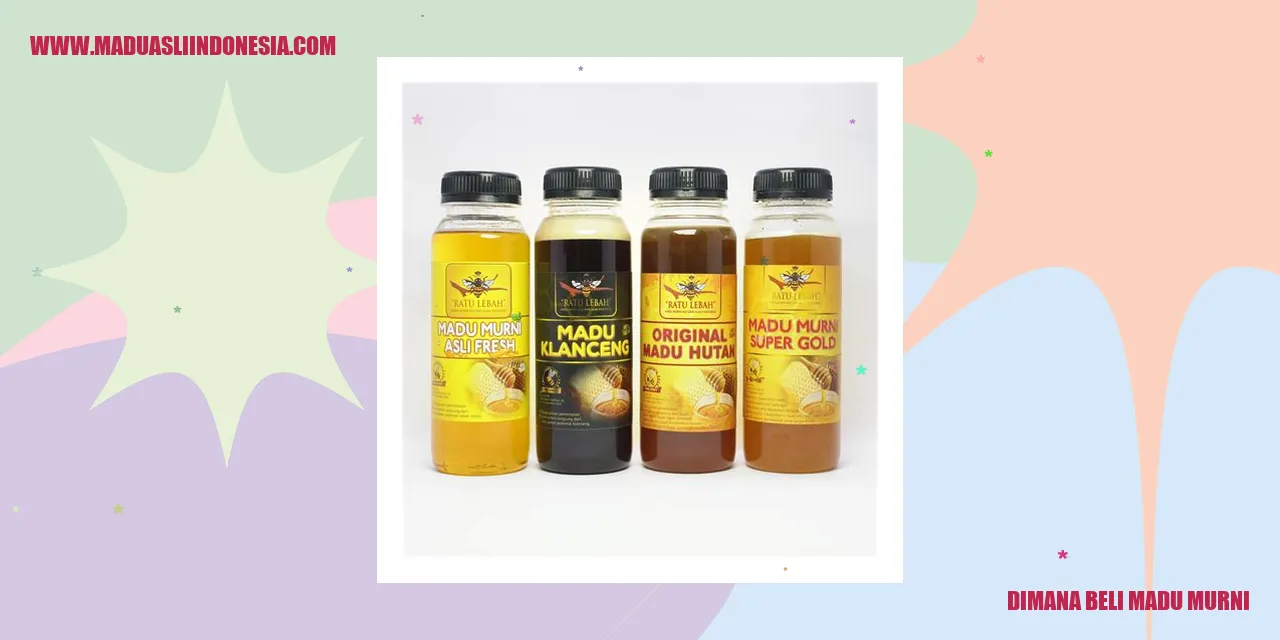 Madu Murni Asli