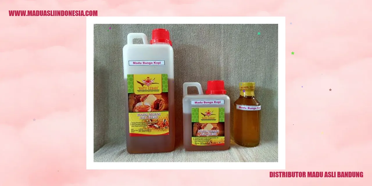 Distributor Madu Asli Bandung