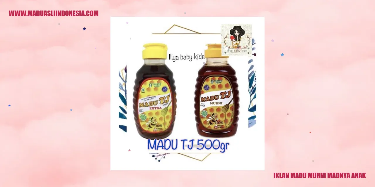 Gambar Iklan Madu Murni Madnya Anak