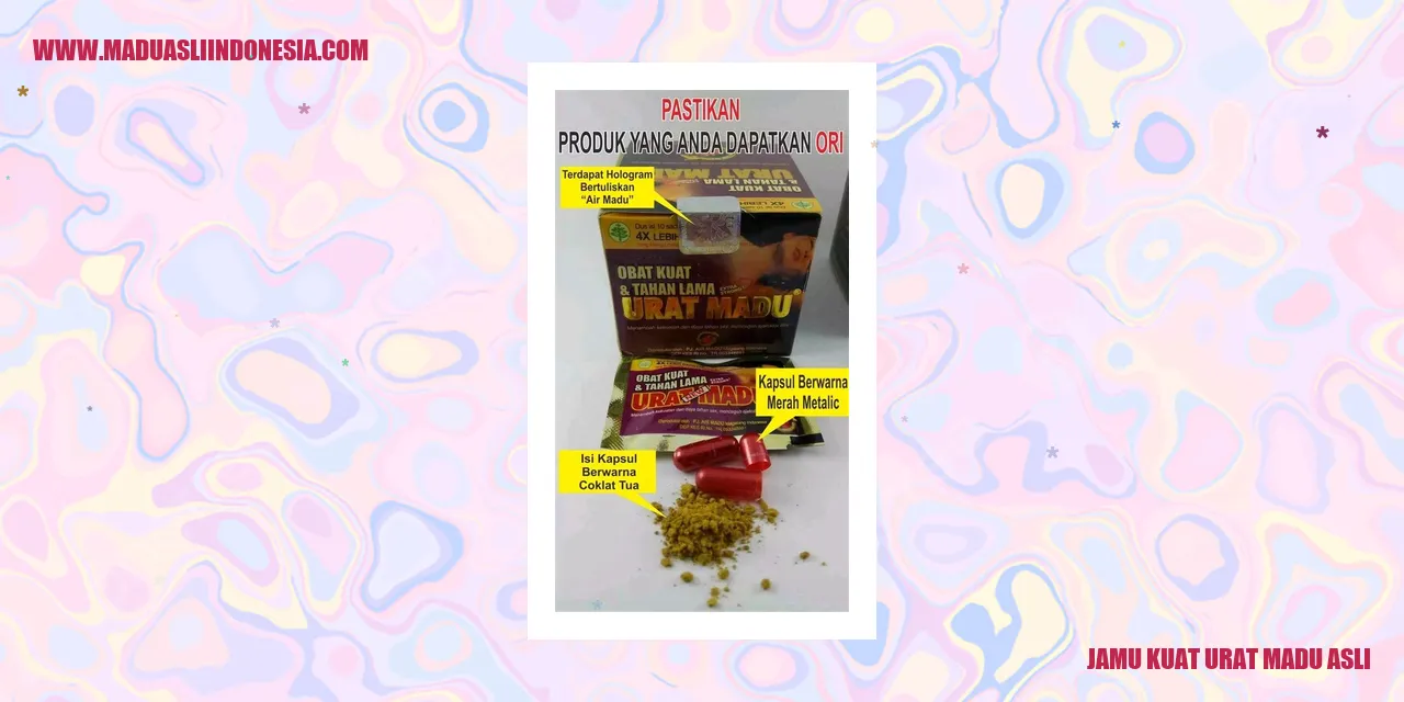 jamu kuat urat madu asli