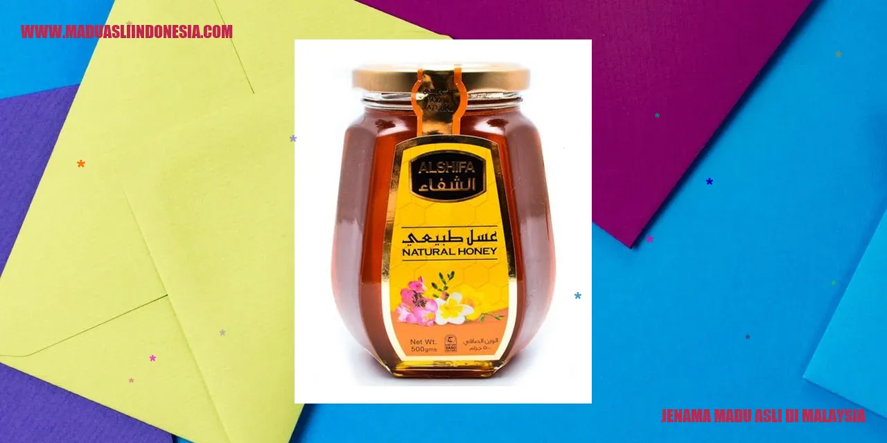 jenama madu asli di malaysia