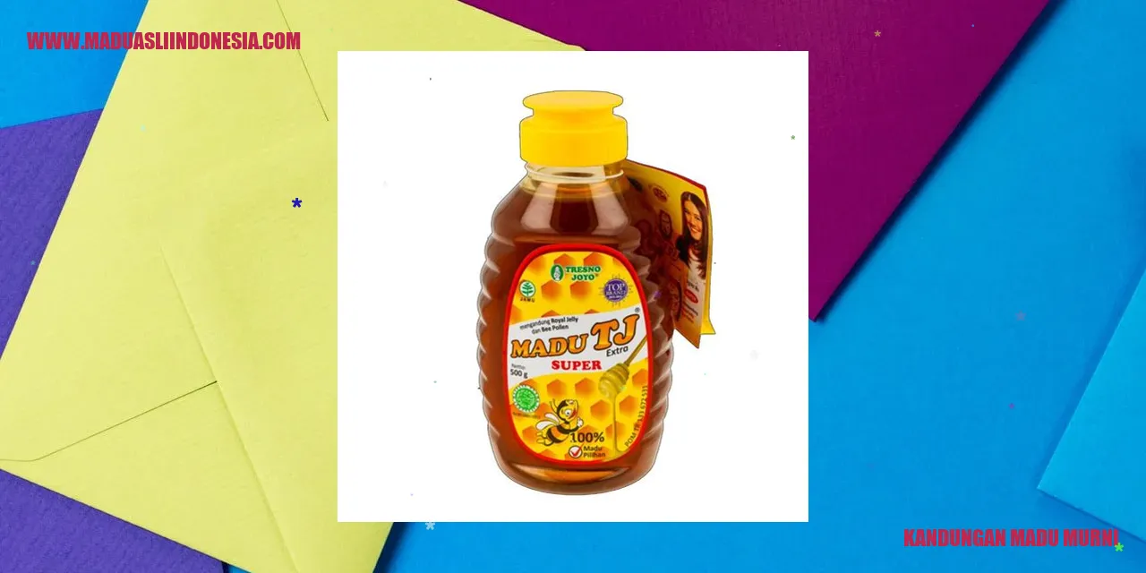 kandungan madu murni