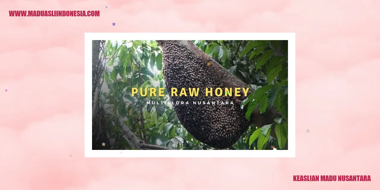 Madu Asli Indonesia