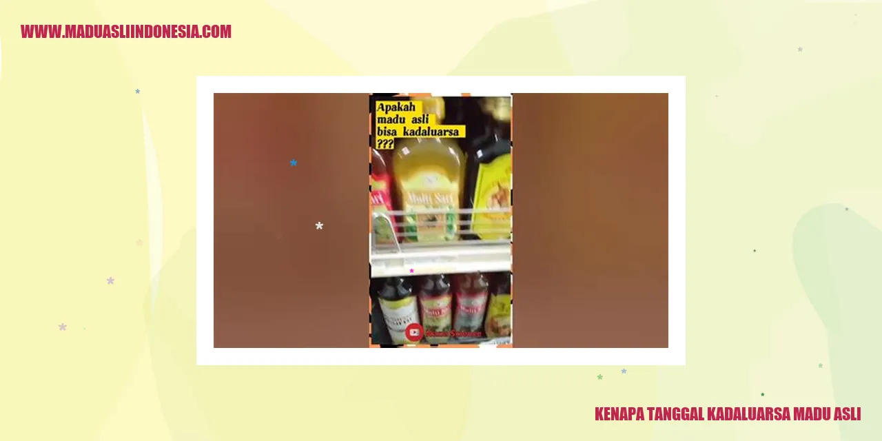 Madu Asli