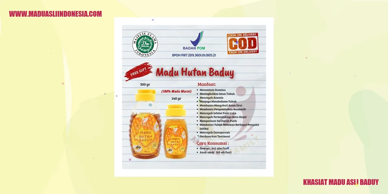 gambar madu asli Baduy