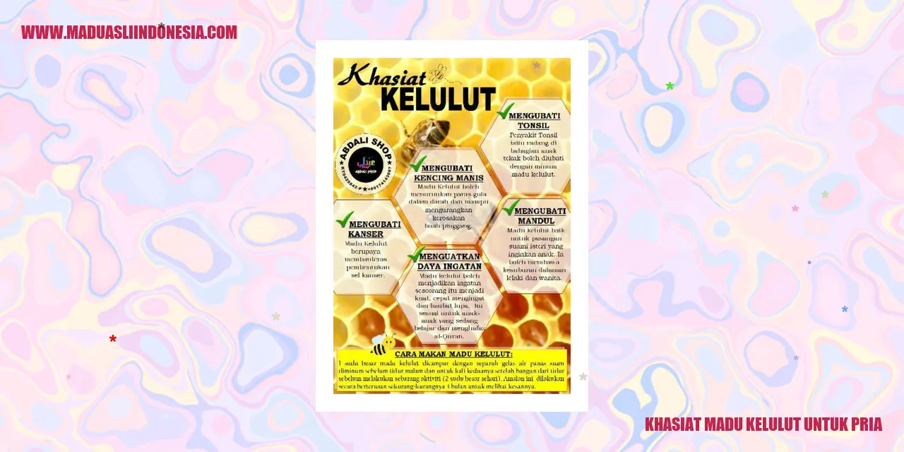 Khasiat Madu Kelulut