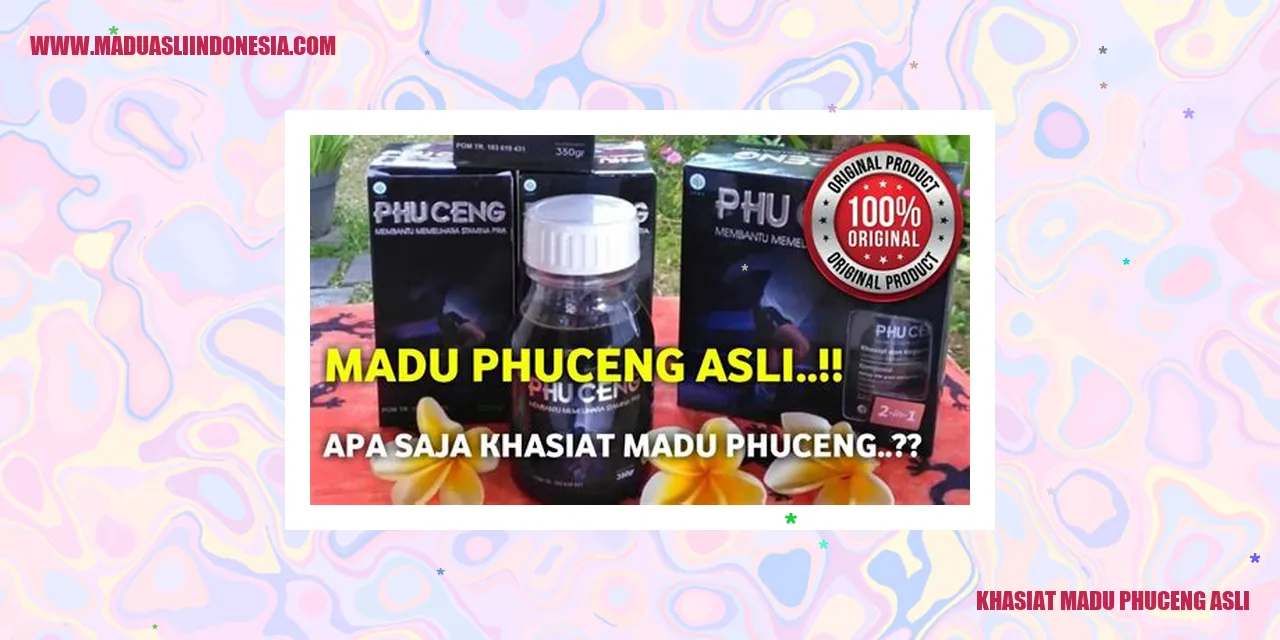 Madu Phuceng Asli