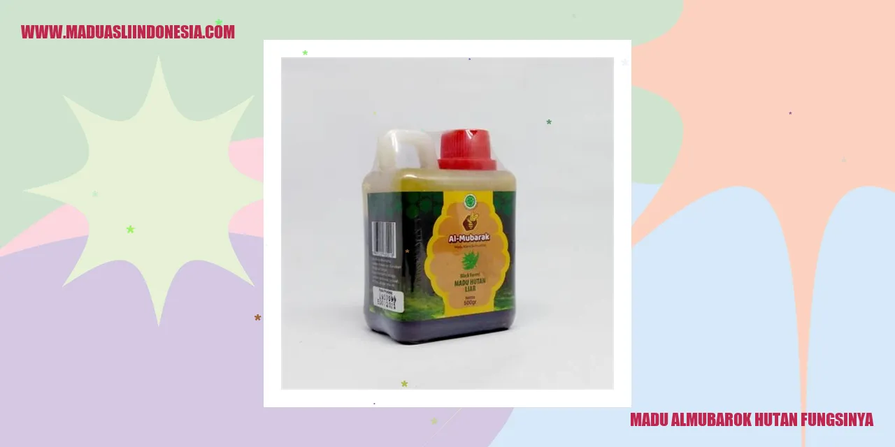 Madu Al-Mubarok