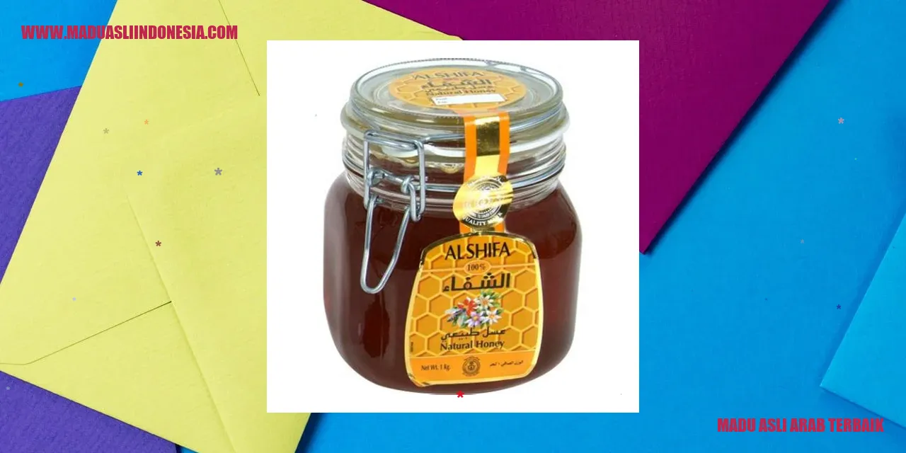 Madu Asli Arab Terbaik