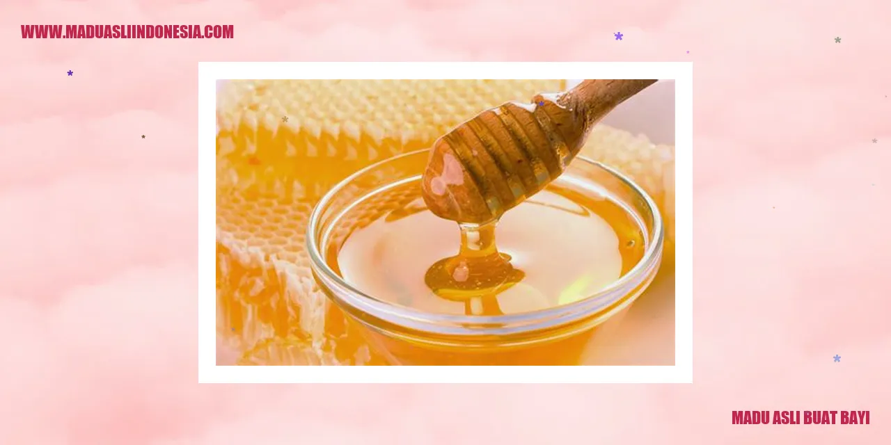 madu asli buat bayi