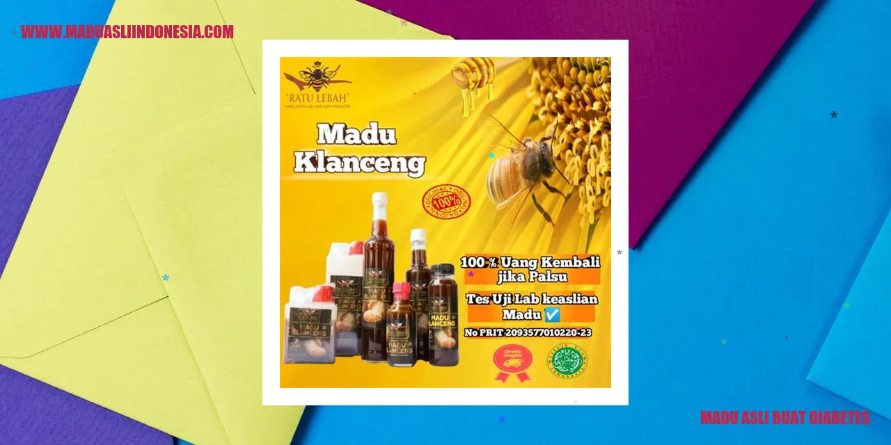 Madu Asli Buat Diabetes