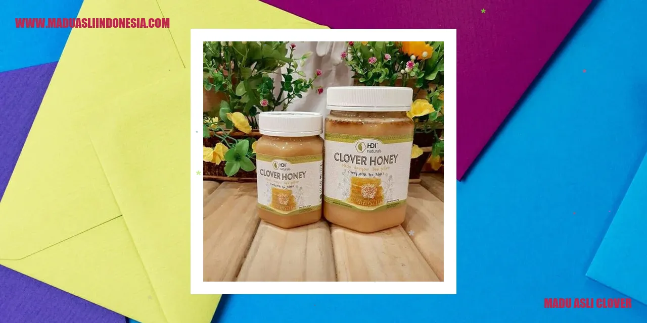 Gambar Madu Asli Clover