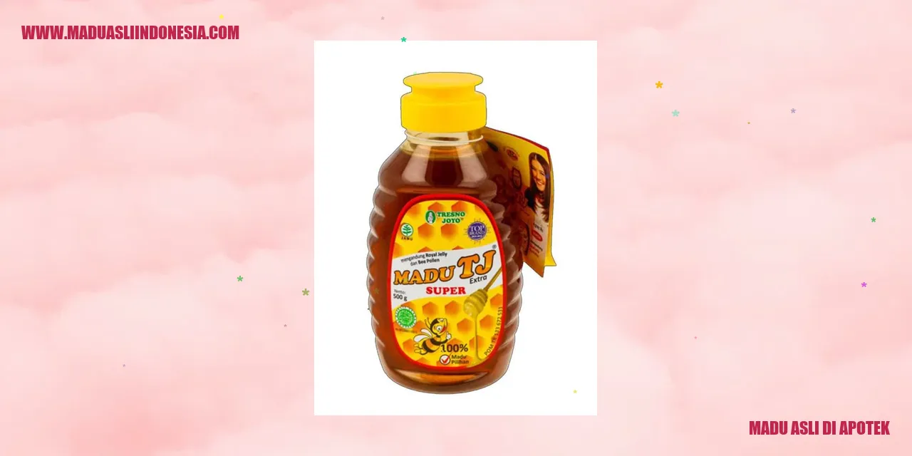 madu asli di apotek