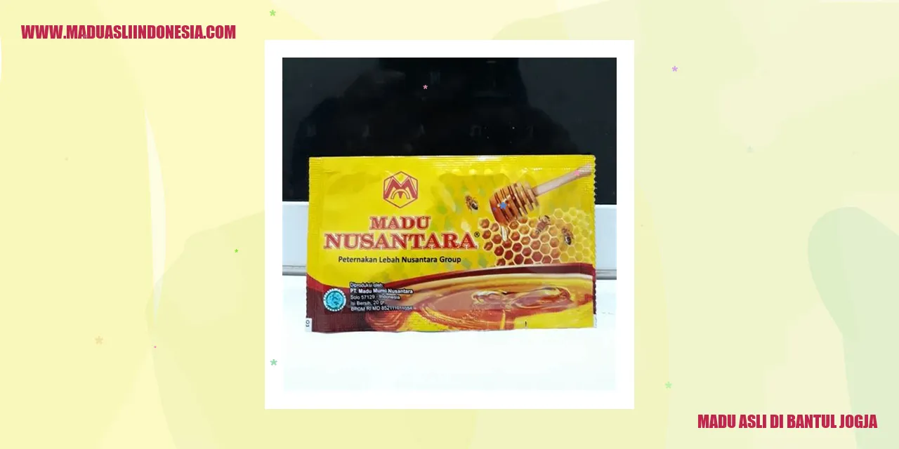 Madu Asli di Bantul Jogja