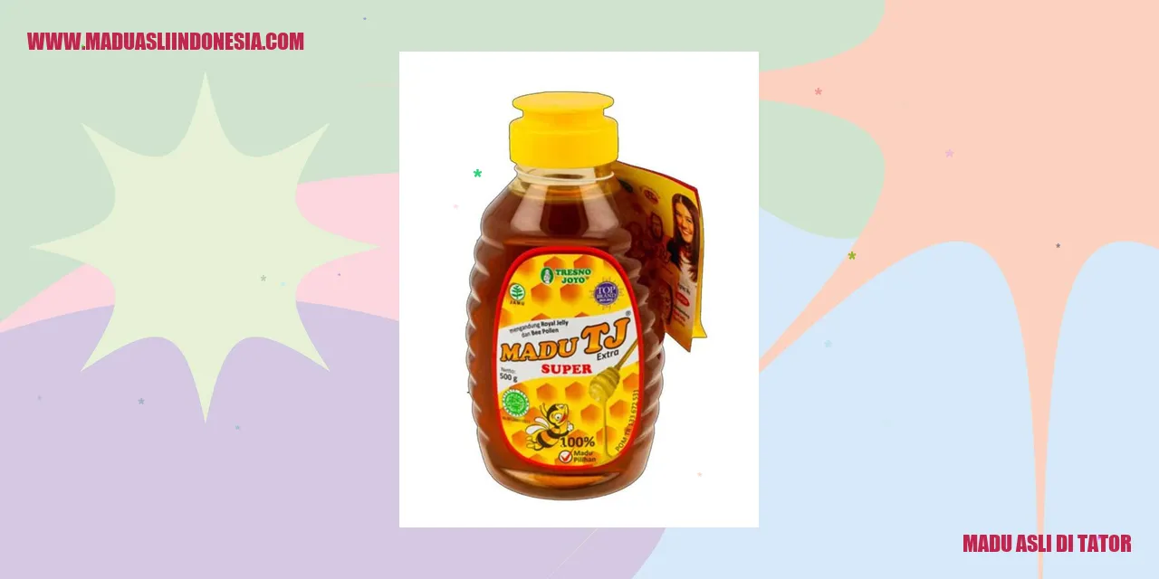 Madu Asli di Tator