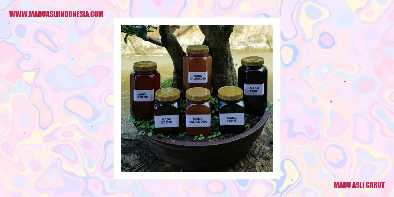 madu asli garut