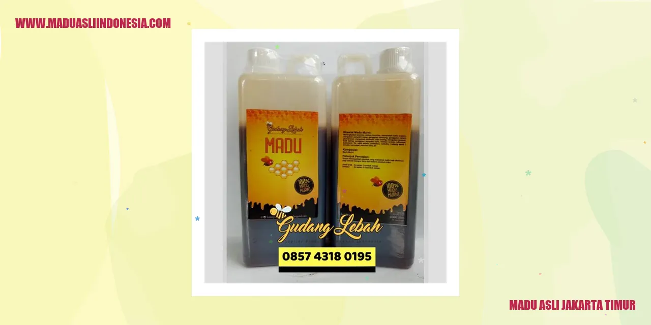 Madu Asli Jakarta Timur