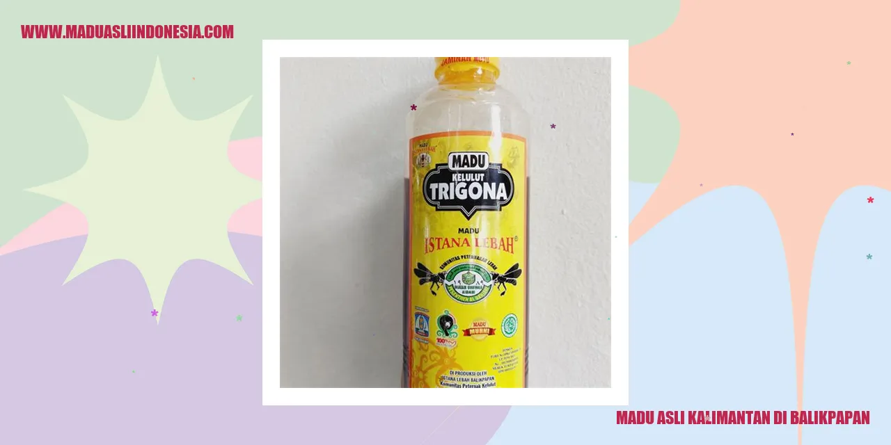 madu asli kalimantan di balikpapan