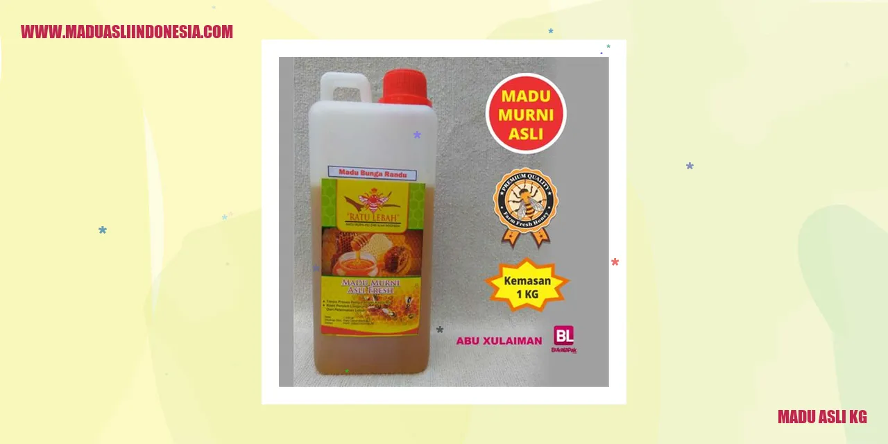 Madu Asli Kg