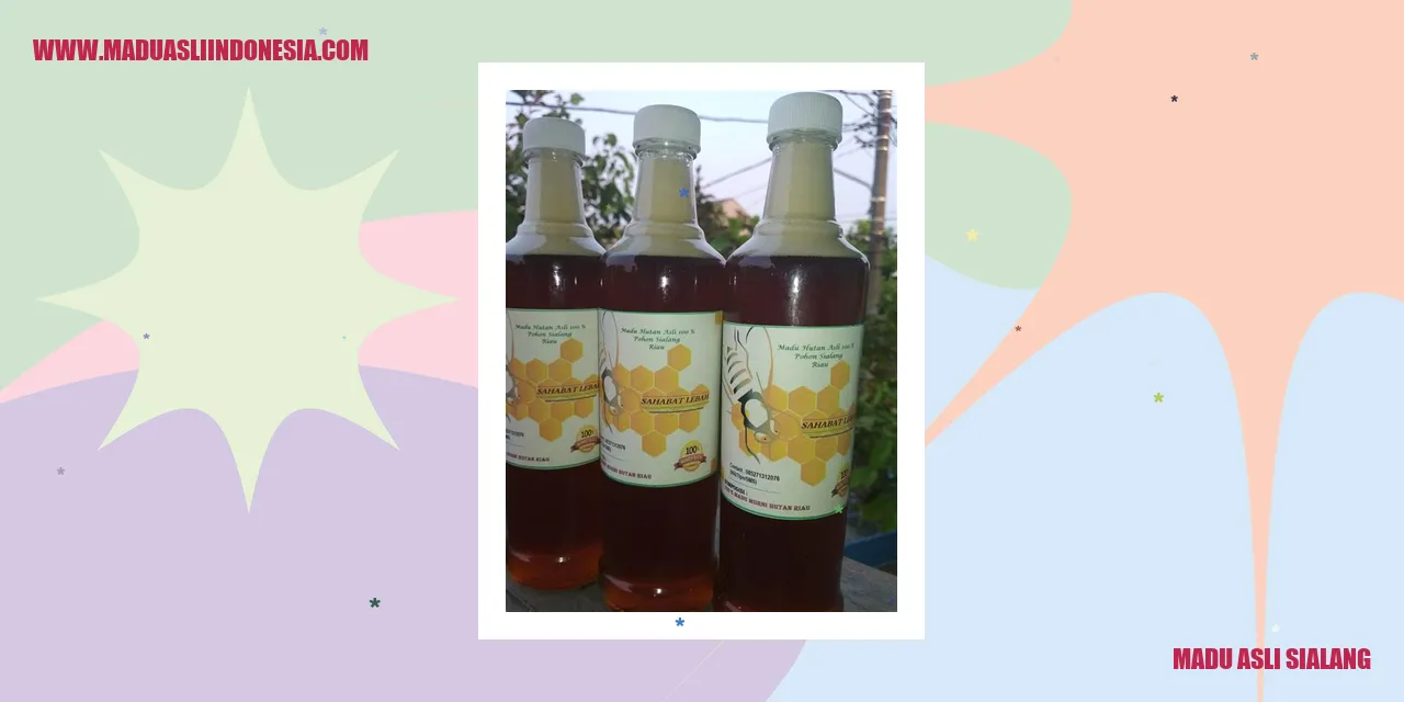 Madu Asli Sialang