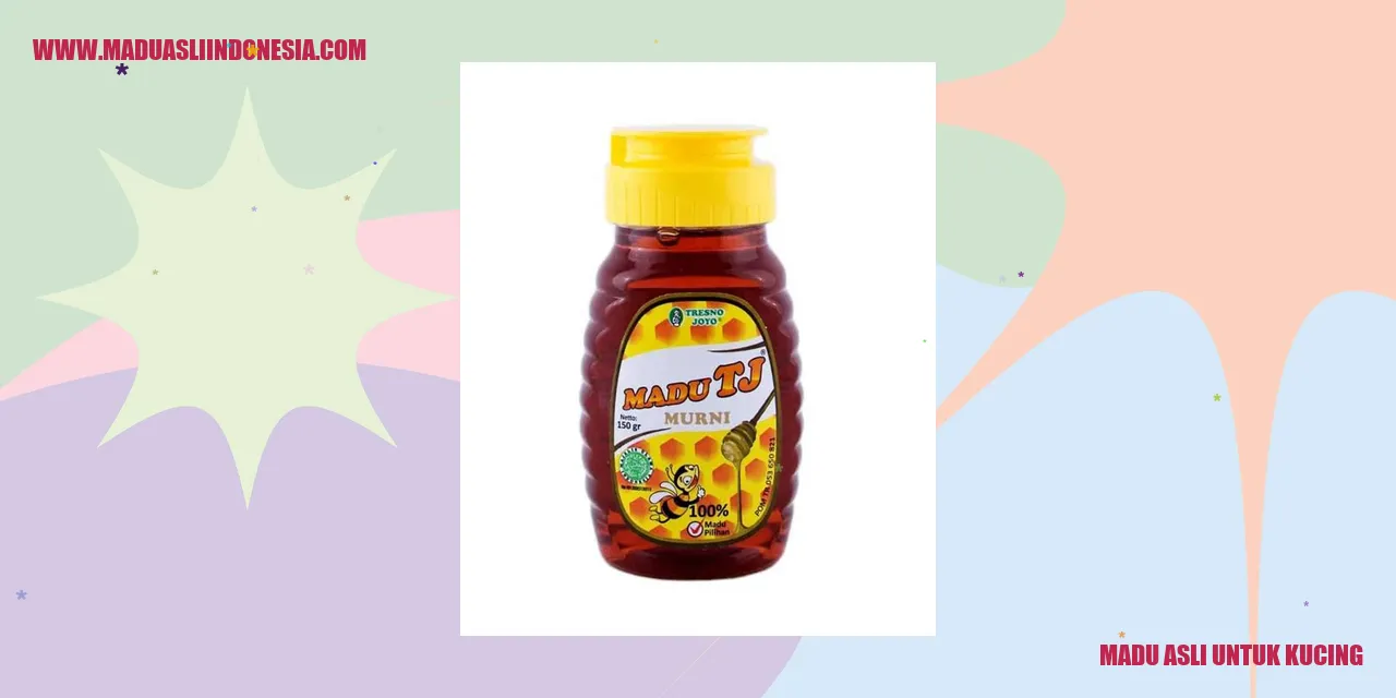 madu asli untuk kucing