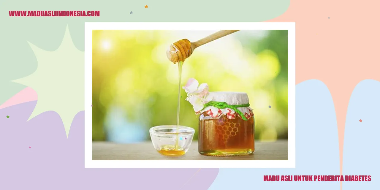 Gambar Madu Asli untuk Penderita Diabetes