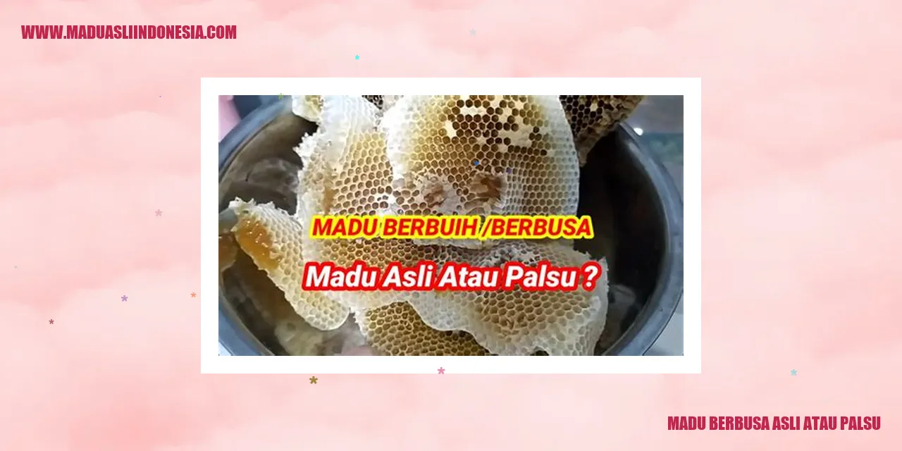 Madu Berbusa