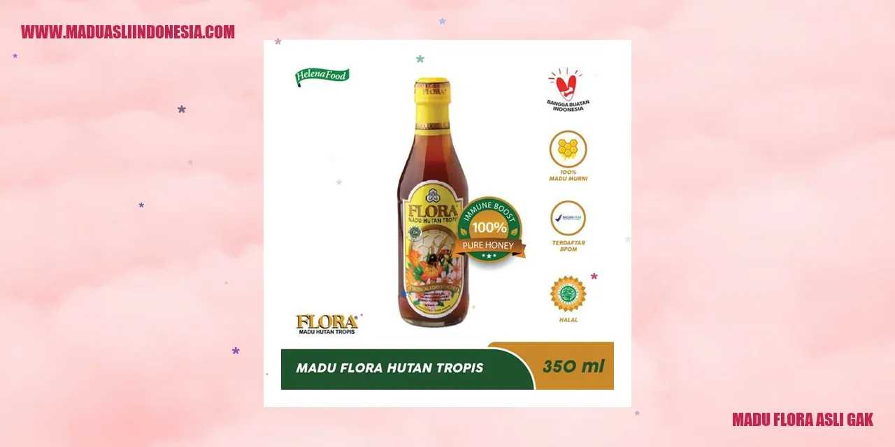 madu flora asli gak