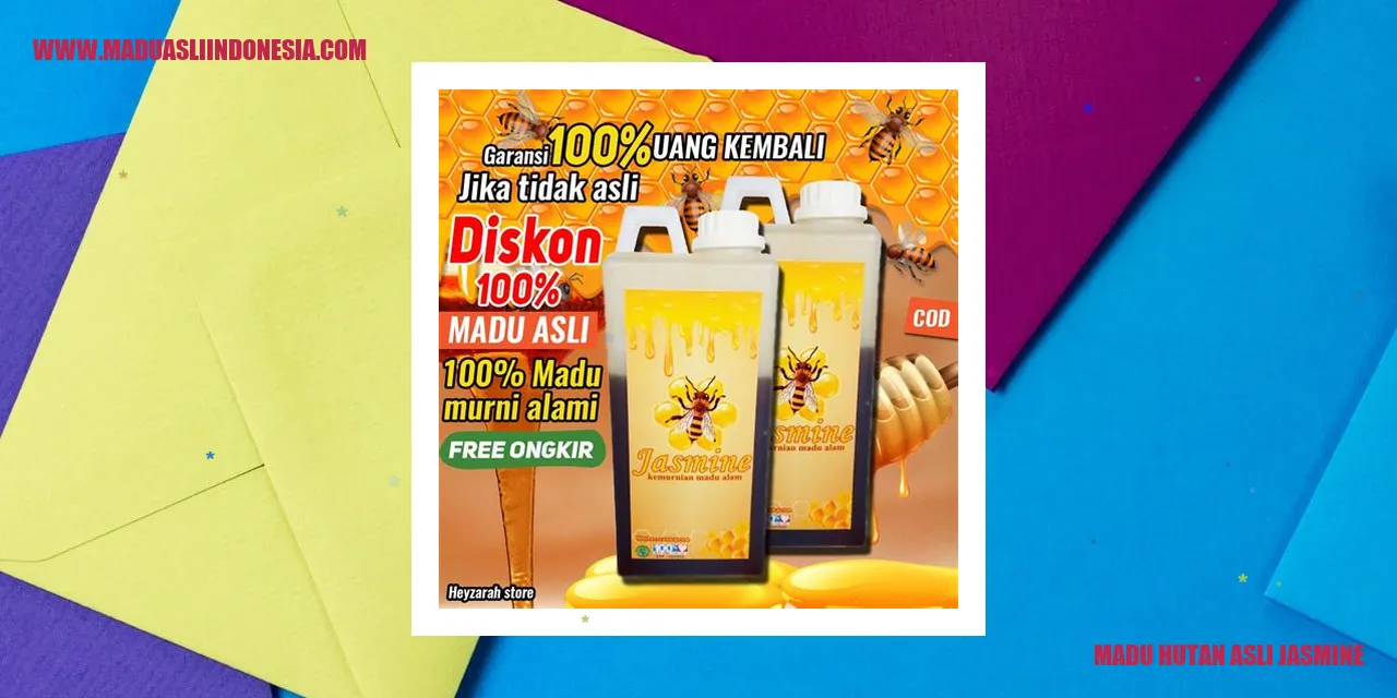 Gambar Madu Hutan Asli Jasmine