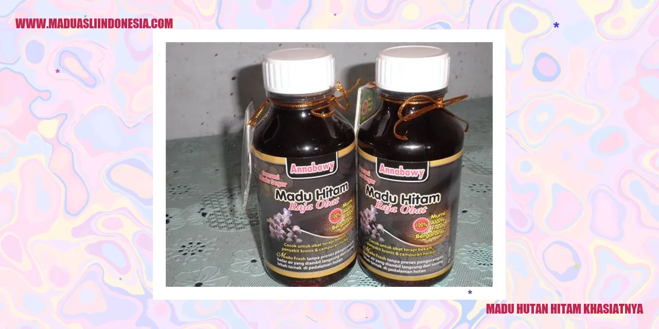 Madu Hutan Hitam