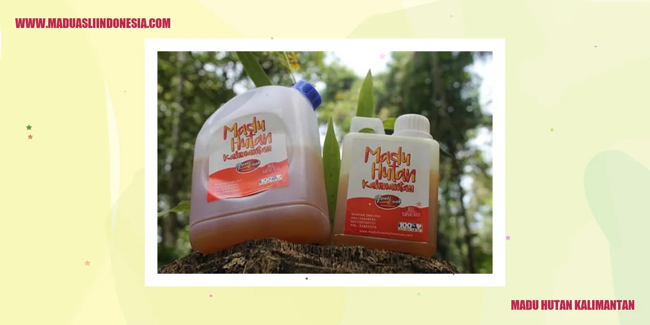 Madu Hutan Kalimantan