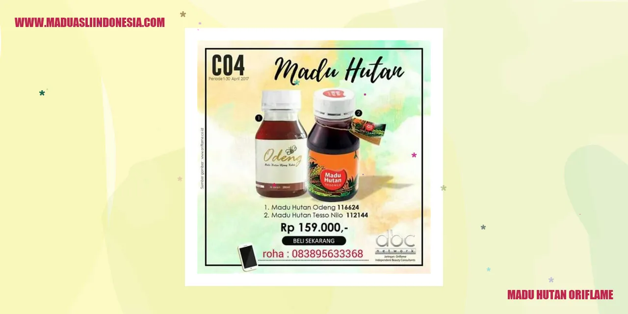 madu hutan oriflame