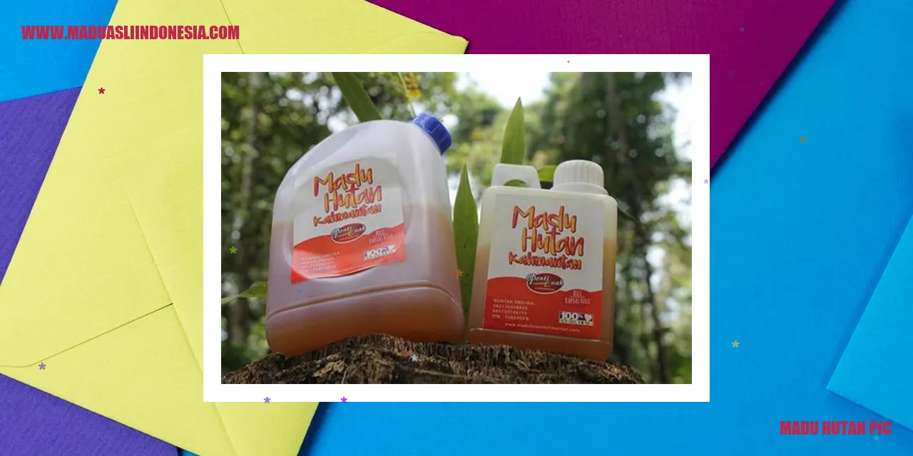 Madu Hutan Pic