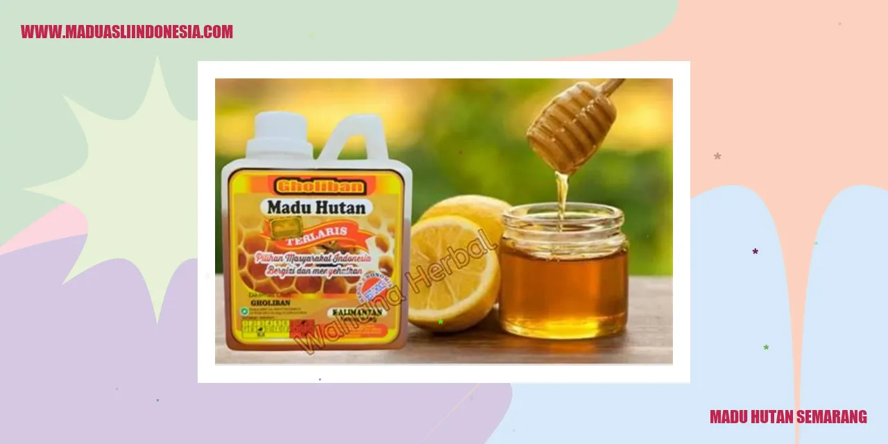madu hutan semarang