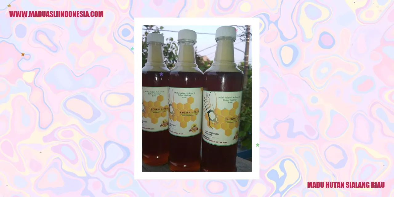 Madu Hutan Sialang Riau