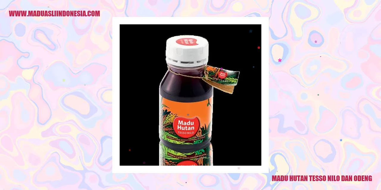 madu hutan tesso nilo dan odeng